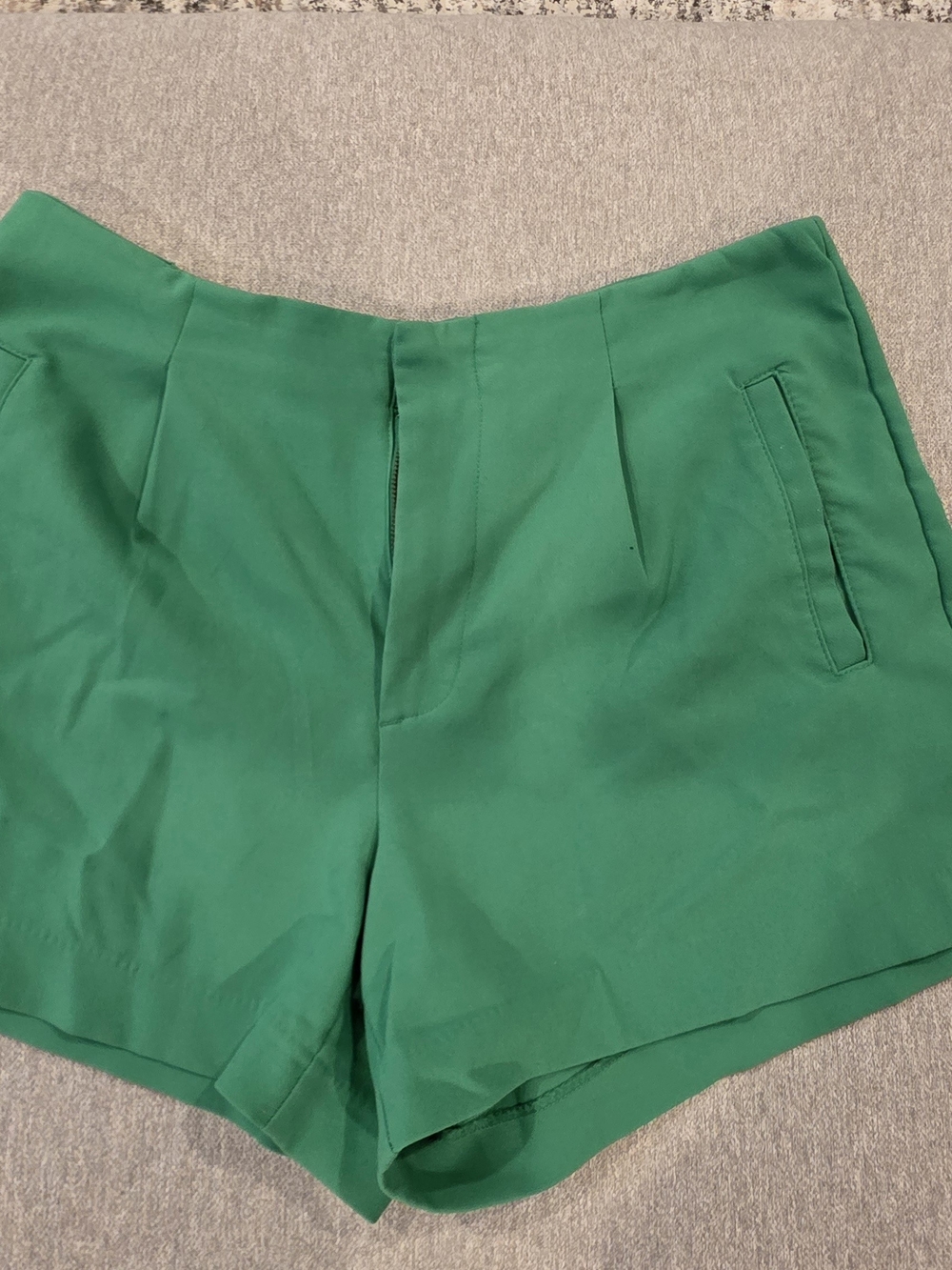 a new day Emerald Green High-Waist Women’s Shorts